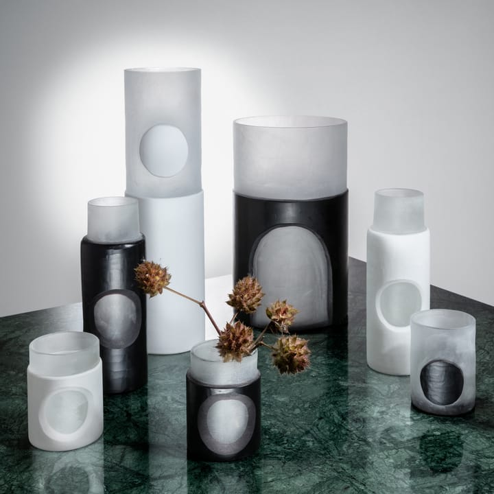 Soliflore sculpté Carved lot de 2 - Noir - Tom Dixon
