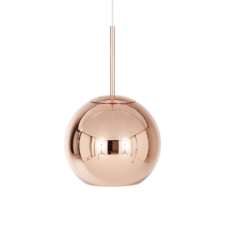 Suspension Copper Round LED Ø25 cm - Copper - Tom Dixon