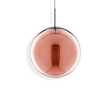 Suspension Globe LED Ø50 cm - Copper - Tom Dixon