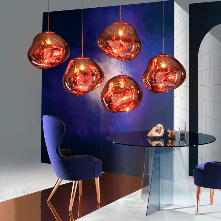 Suspension lumineuse Melt - Cuivre - Tom Dixon