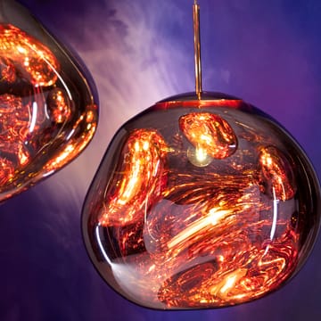 Suspension lumineuse Melt - Cuivre - Tom Dixon