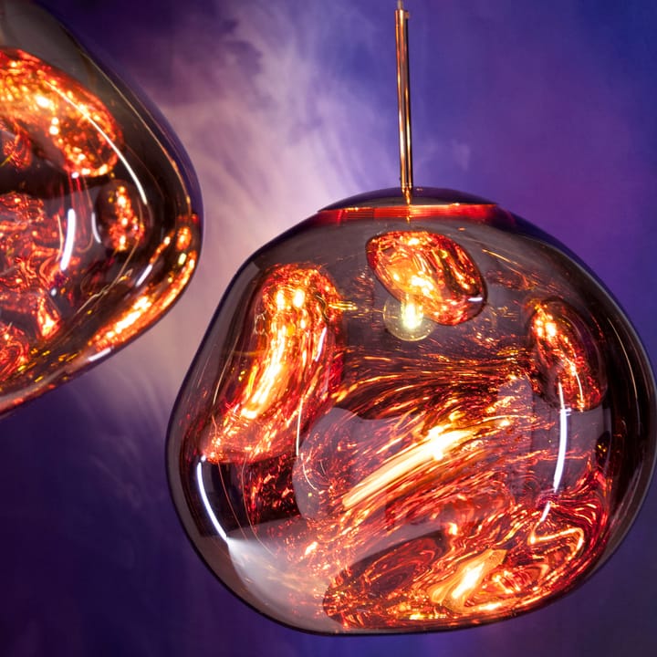 Suspension lumineuse Melt - Cuivre - Tom Dixon
