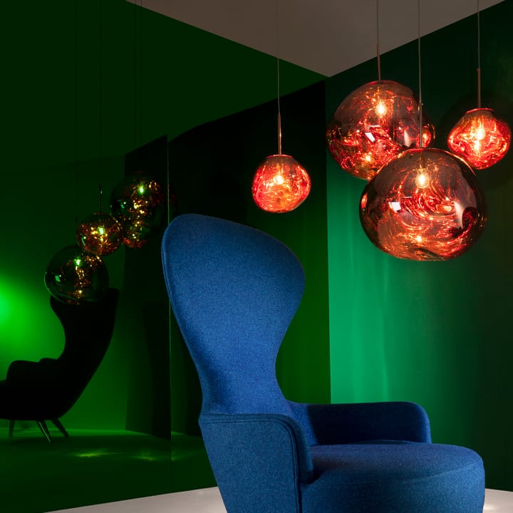 Suspension lumineuse Melt - Cuivre - Tom Dixon