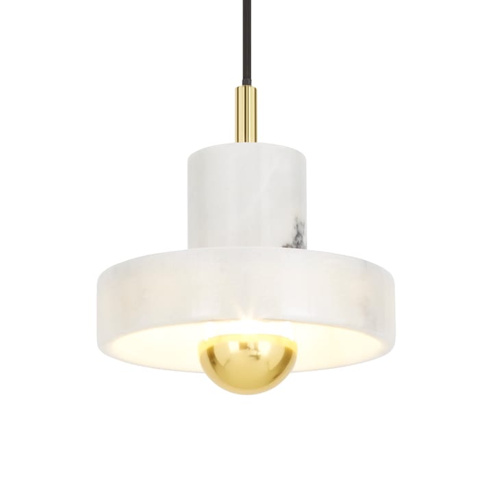 Suspension lumineuse Stone - Marbre blanc - Tom Dixon