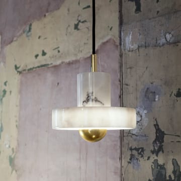 Suspension lumineuse Stone - Marbre blanc - Tom Dixon