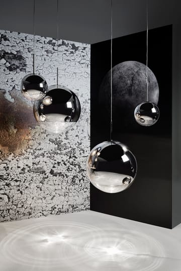 Suspension Mirror Ball LED Ø25 cm - Chrome - Tom Dixon