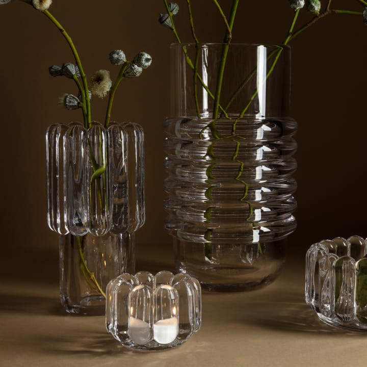 Vase Press Large - Transparent - Tom Dixon