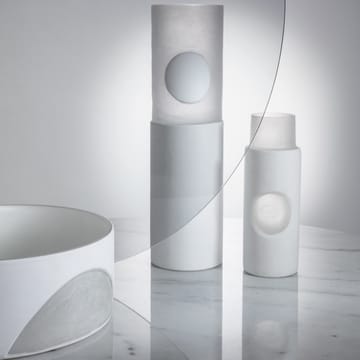 Vase sculpté grande taille Carved - Blanc - Tom Dixon