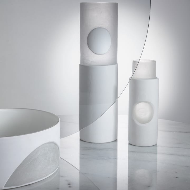 Vase sculpté grande taille Carved - Blanc - Tom Dixon
