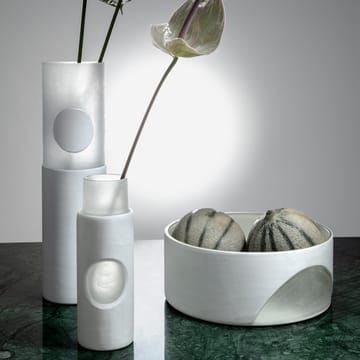 Vase sculpté petite taille Carved - Blanc - Tom Dixon