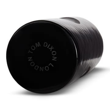 Vase sculpté petite taille Carved - Noir - Tom Dixon