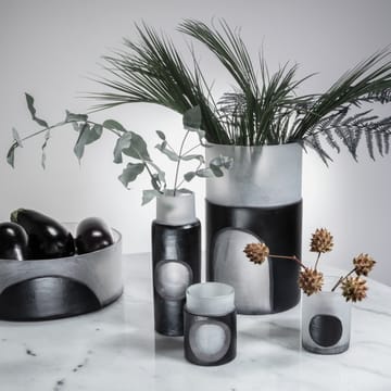 Vase sculpté petite taille Carved - Noir - Tom Dixon