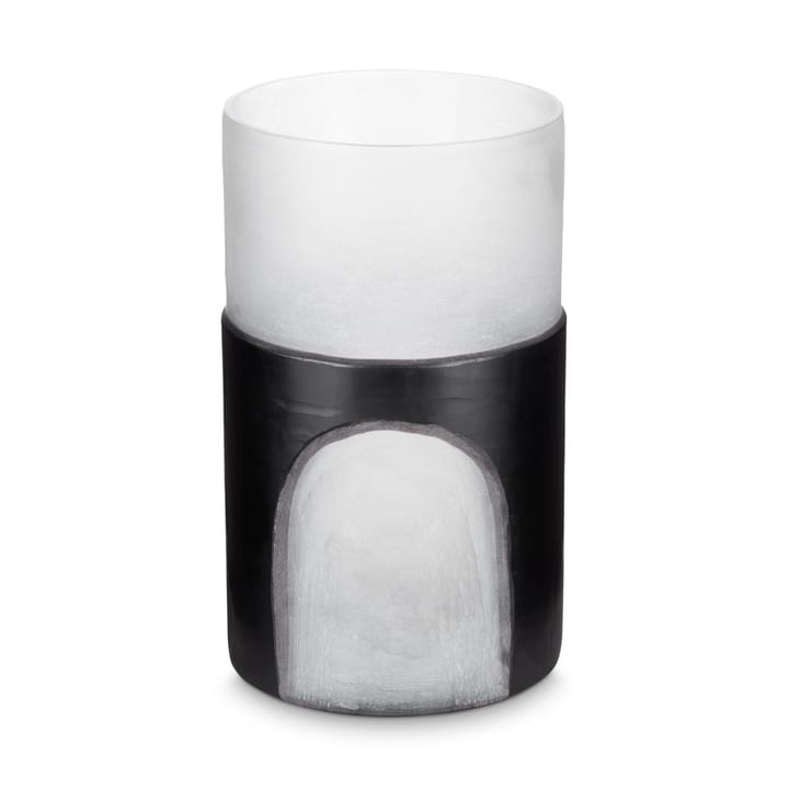 Vase sculpté taille moyenne Carved - Noir - Tom Dixon