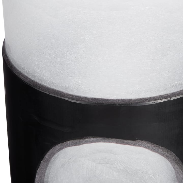 Vase sculpté taille moyenne Carved - Noir - Tom Dixon