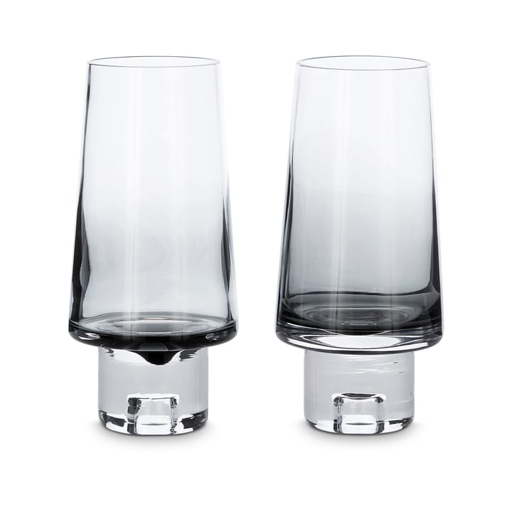 Verre haut Tank Lot de 2 - Noir - Tom Dixon