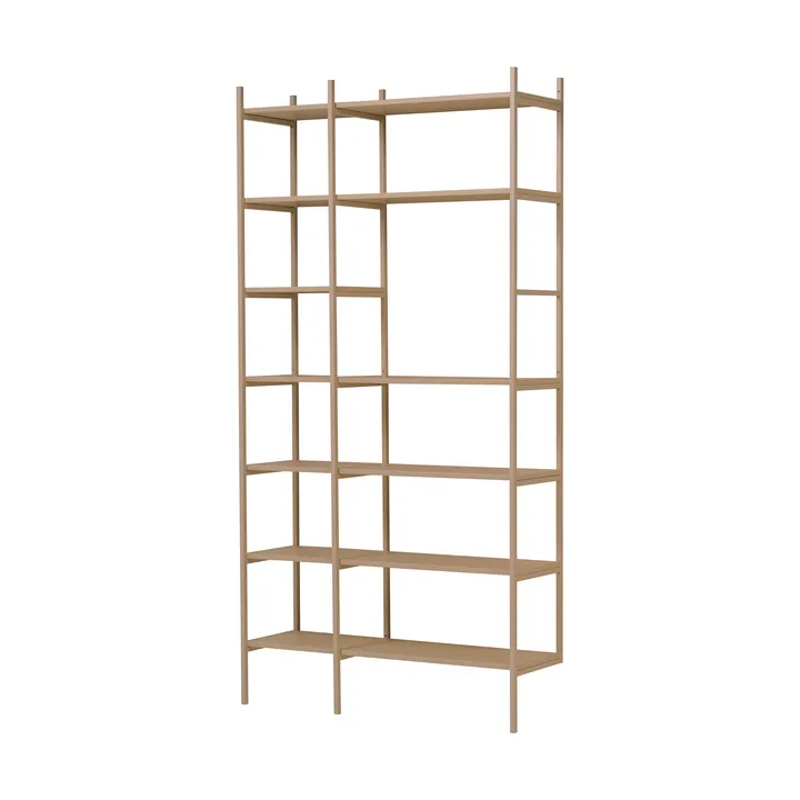 Bibliothèque Portal, Camel, 123 cm - TÔNN furniture