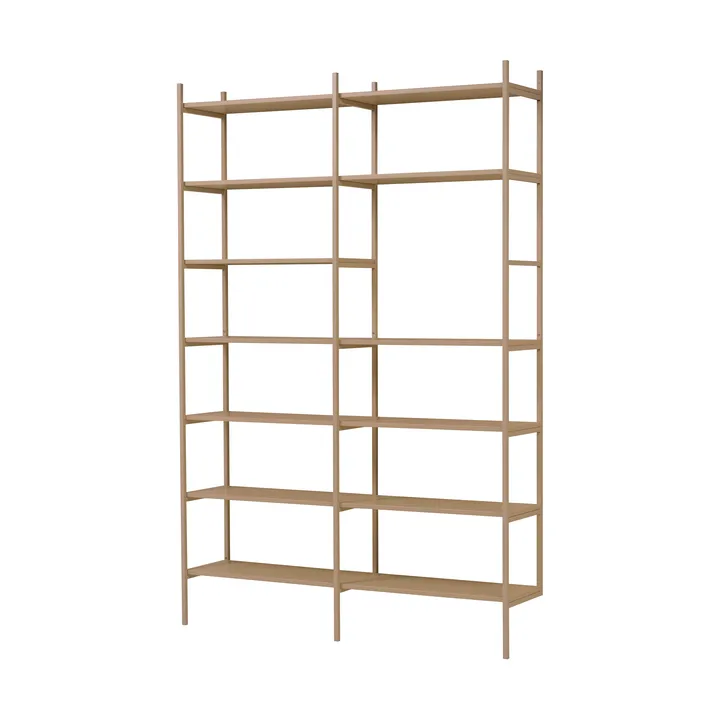 Bibliothèque Portal, Camel, 158 cm - TÔNN furniture