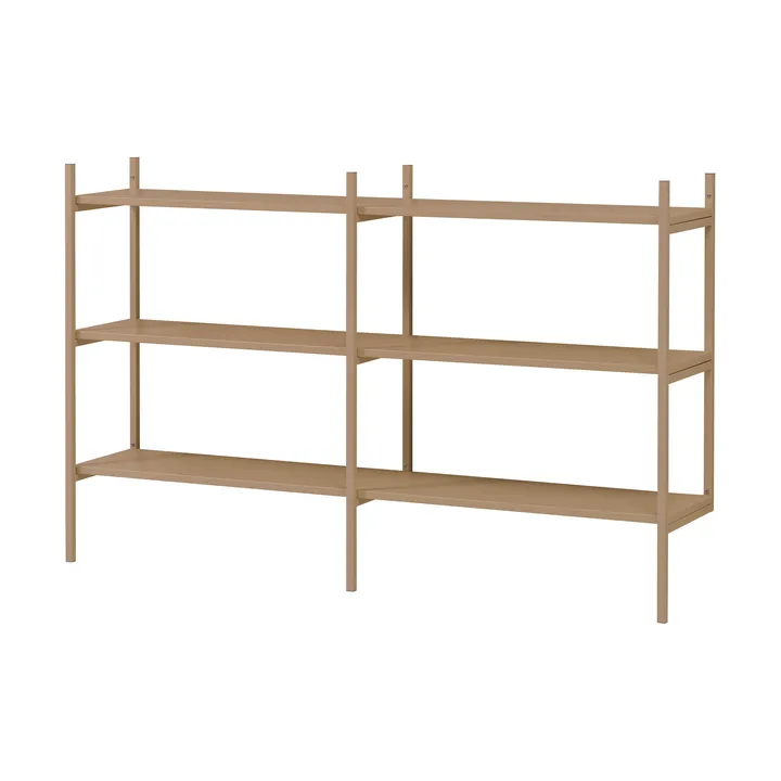 Bibliothèque Portal small, Camel, 158 cm - TÔNN furniture