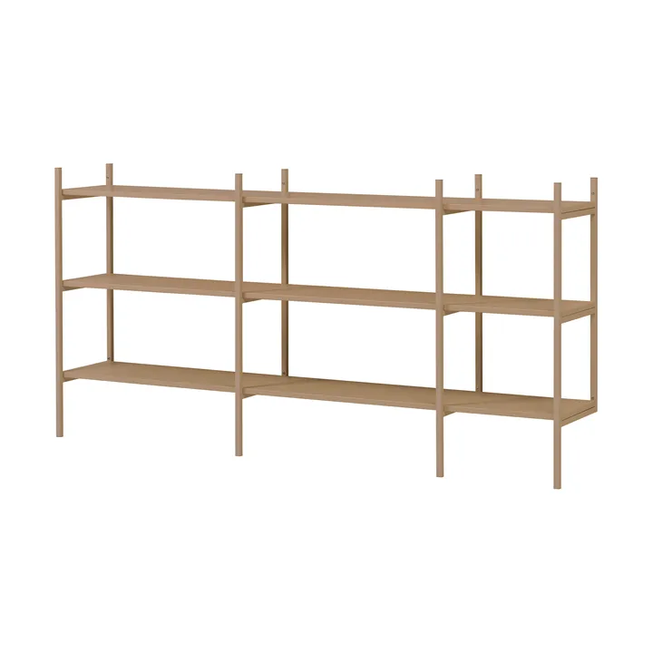 Bibliothèque Portal small, Camel, 201 cm - TÔNN furniture