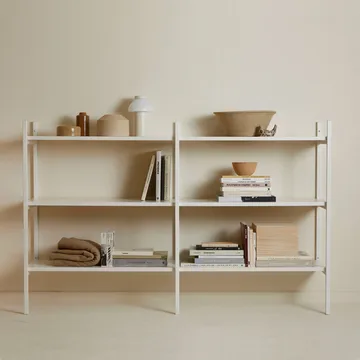 Bibliothèque Portal small, Off white, 158 cm - TÔNN furniture