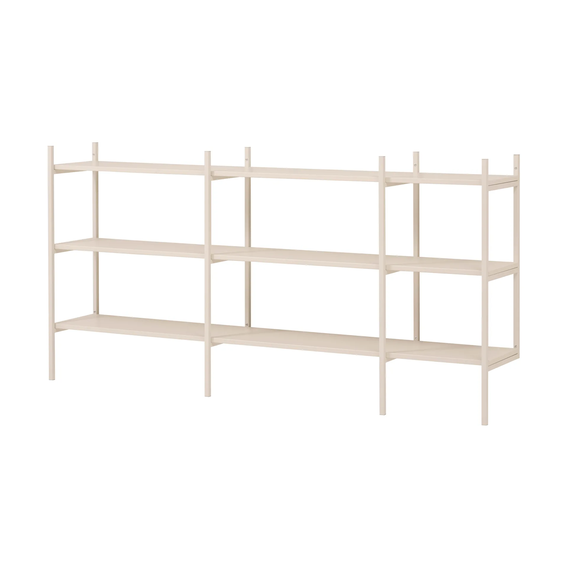 Bibliothèque Portal small, Off white, 201 cm,  TÔNN furniture