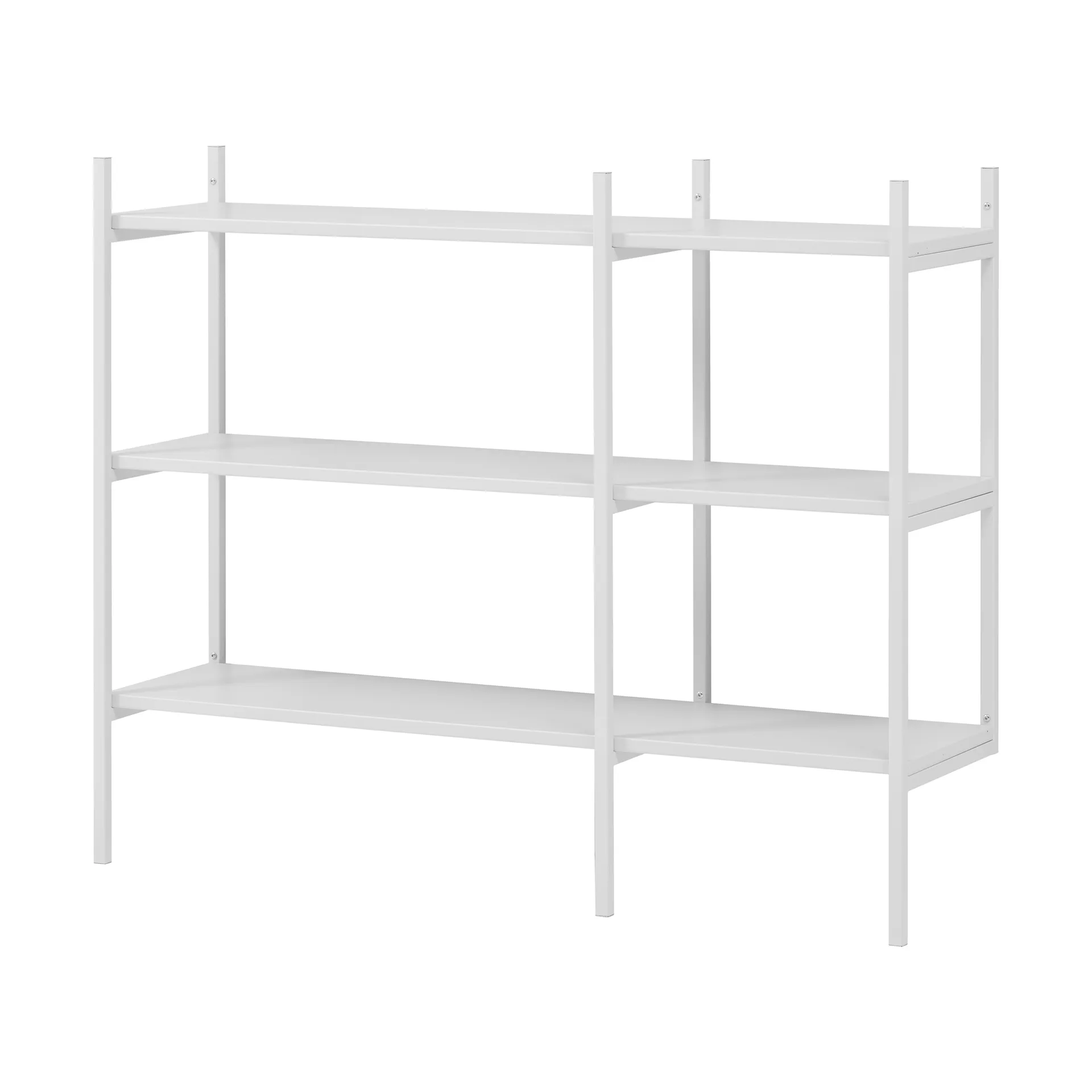 Bibliothèque Portal small, White, 123 cm,  TÔNN furniture