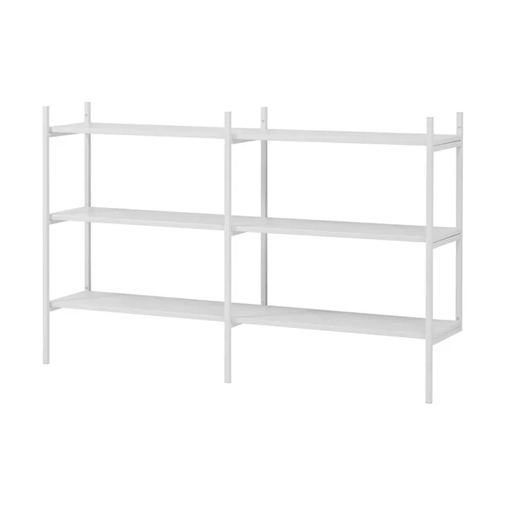 Bibliothèque Portal small, White, 158 cm - TÔNN furniture
