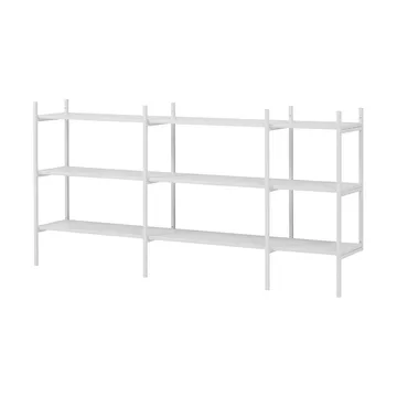 Bibliothèque Portal small, White, 201 cm - TÔNN furniture