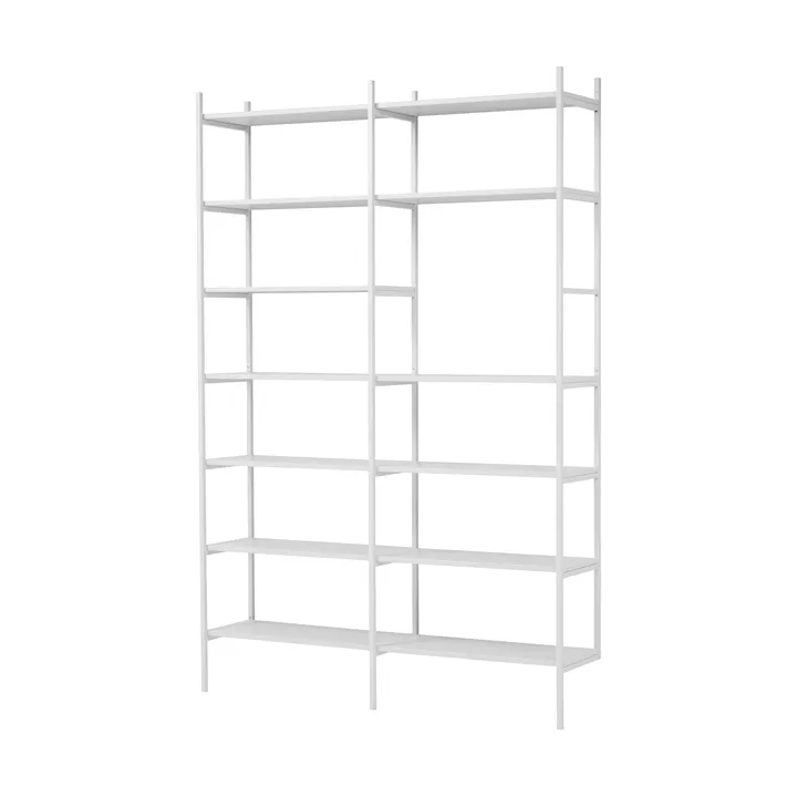Bibliothèque Portal, White, 158 cm - TÔNN furniture