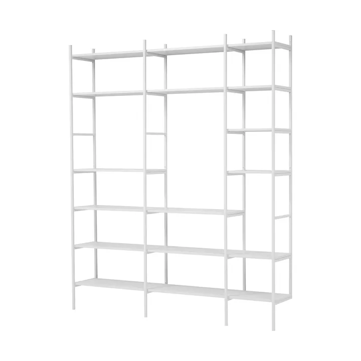 Bibliothèque Portal, White, 201 cm - TÔNN furniture