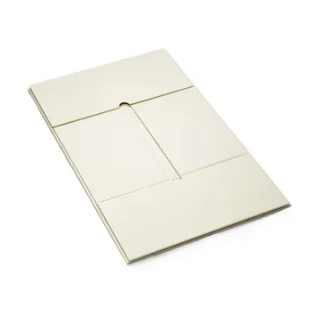 Boîte de rangement Pac box - Blanc cassé, moyen 30×13,5×22 cm, Lot de 2 - TÔNN furniture