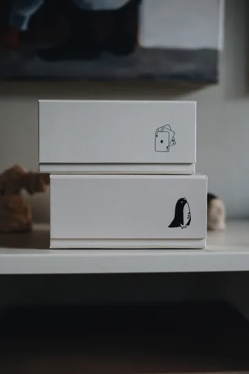 Boîte de rangement Pac box - TÔNN x MAJASBOK Off-white, Lot de 2 - TÔNN furniture
