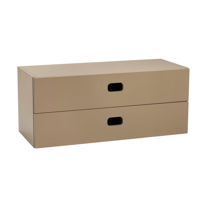 Caisson à tiroirs TÔNN grand - Camel - TÔNN furniture