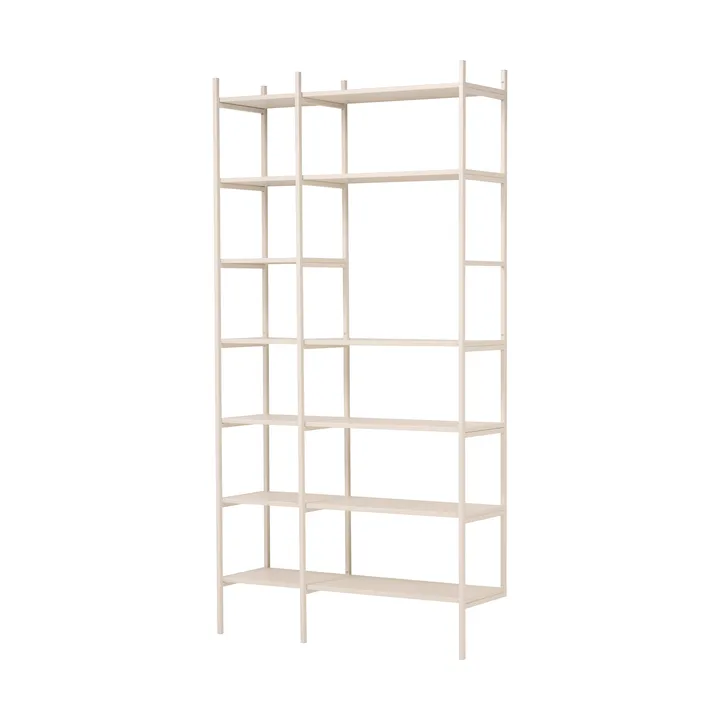 Étagère à livres Portal 123 cm - Off-white - TÔNN furniture