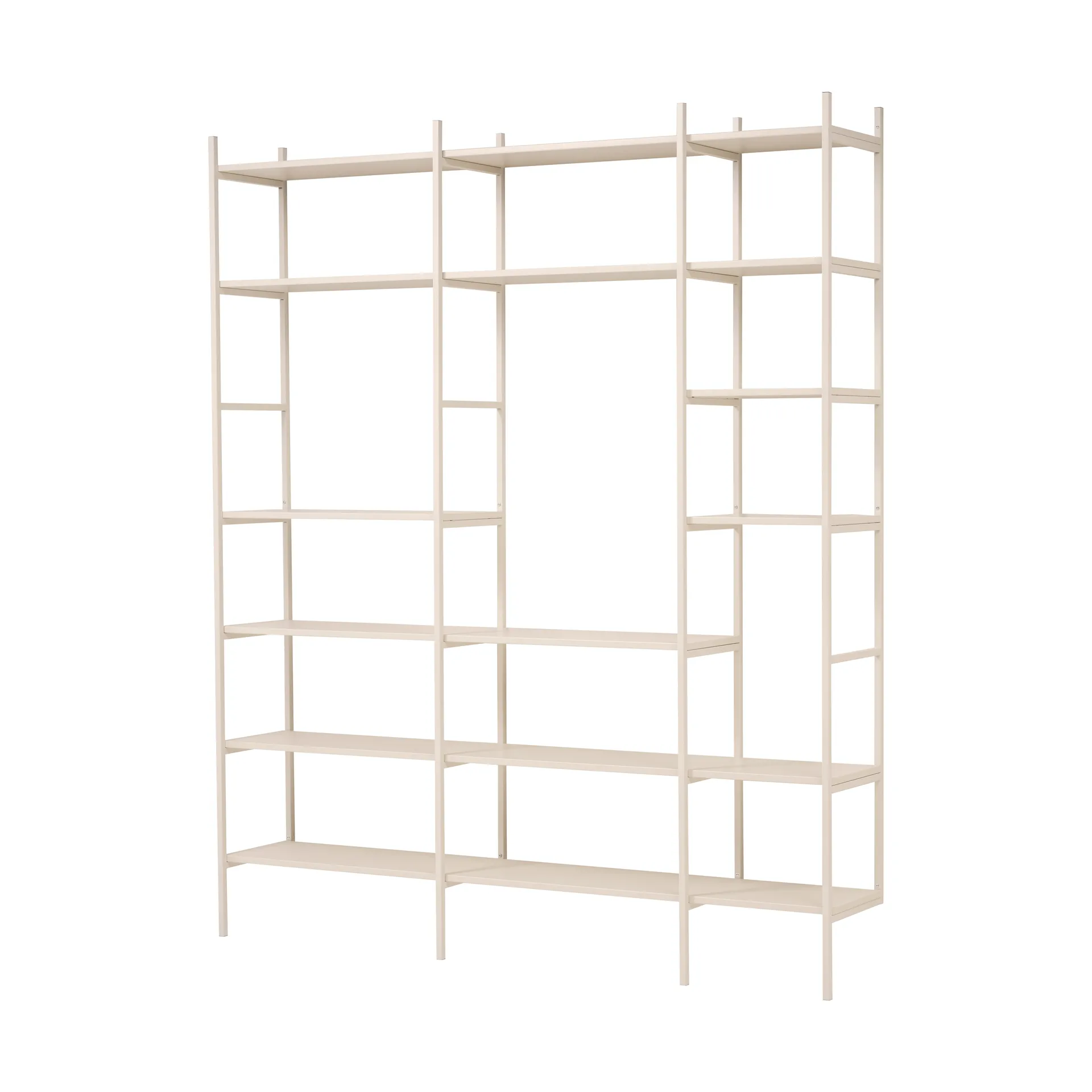 Étagère à livres Portal 201 cm - Off-white,  TÔNN furniture