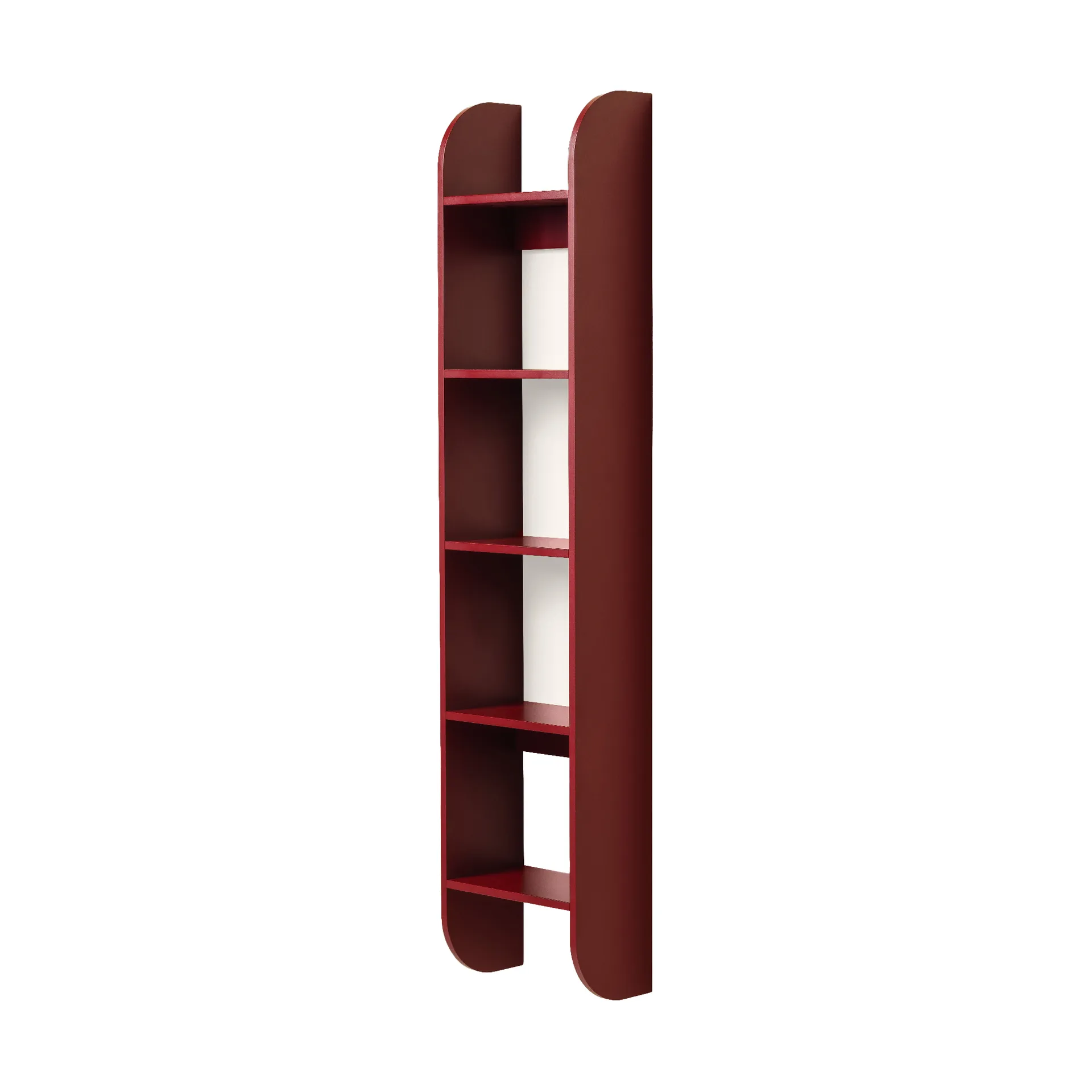 Etagère murale Flaneaur 27x128 cm, Burgundy TÔNN furniture