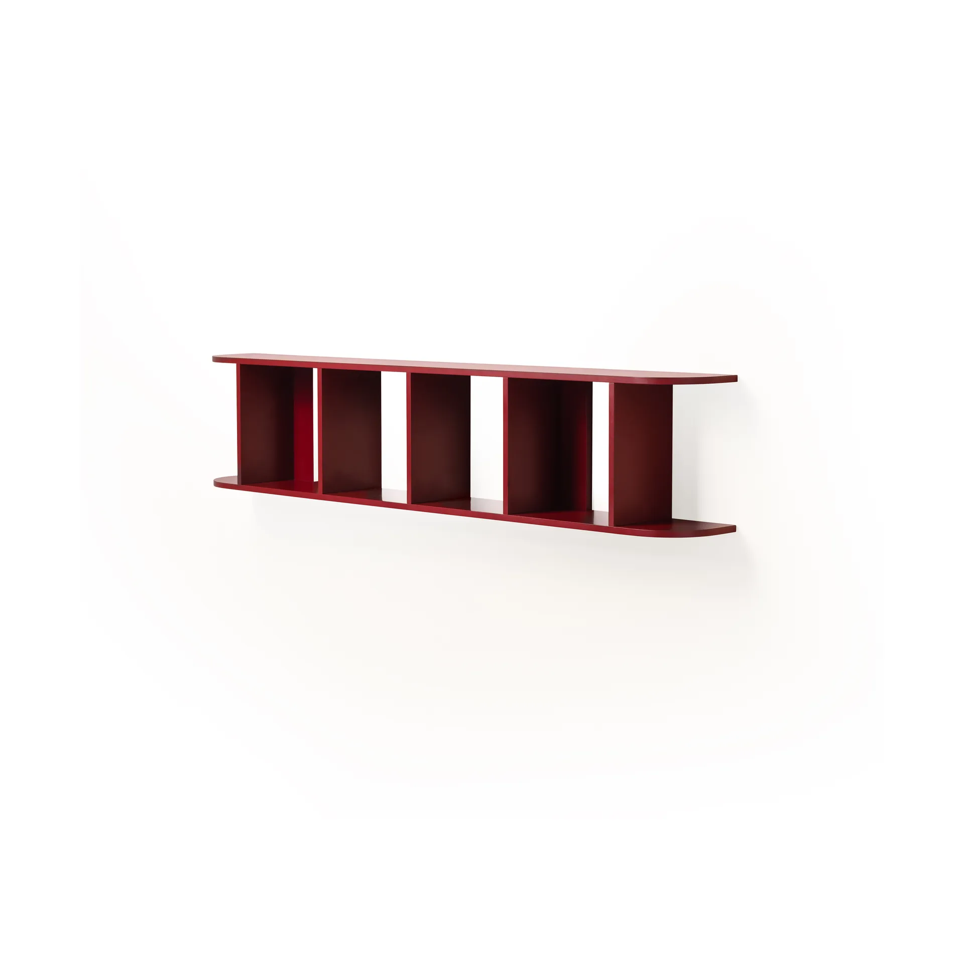 Etagère murale Flaneaur 27x128 cm, Burgundy TÔNN furniture