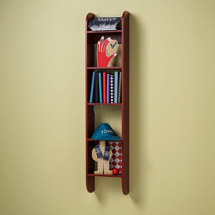Etagère murale Flaneaur 27x128 cm, Burgundy TÔNN furniture