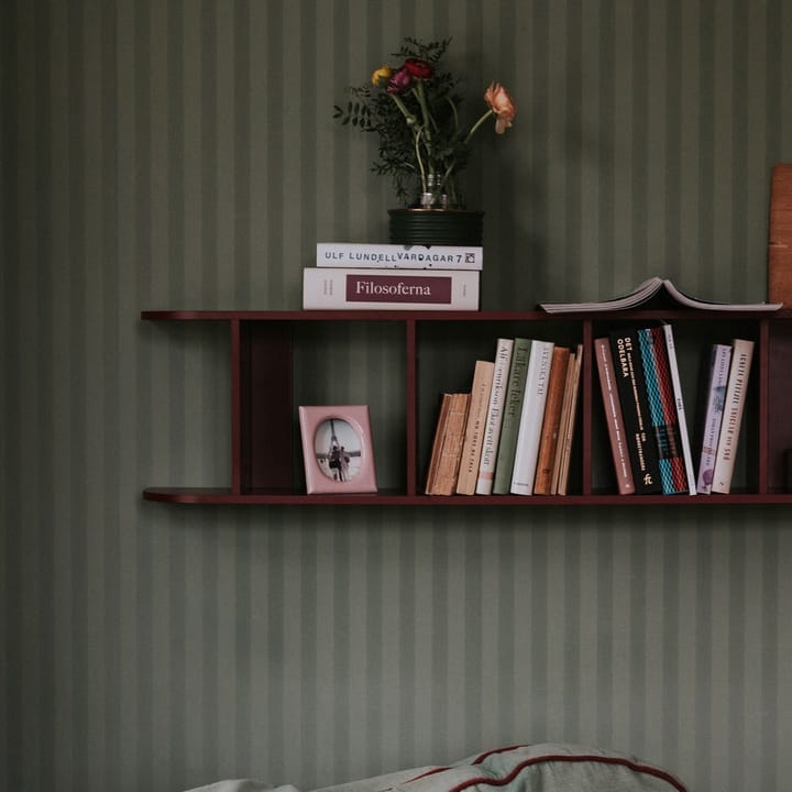 Etagère murale Flaneaur 27x128 cm, Burgundy TÔNN furniture