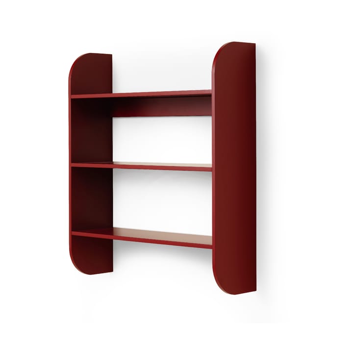 Etagère murale Strapats 62x73,6 cm - Burgundy - TÔNN furniture