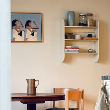 Etagère murale Strapats 62x73,6 cm - Off-white - TÔNN furniture