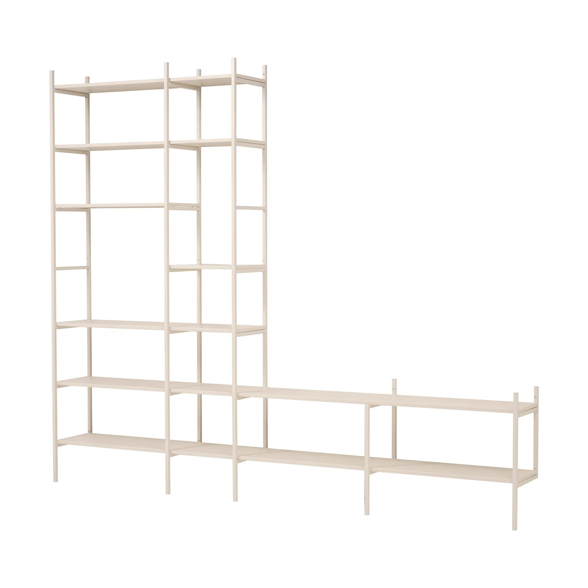TÔNN furniture Étagère TV Portal, Off white, — vue 3