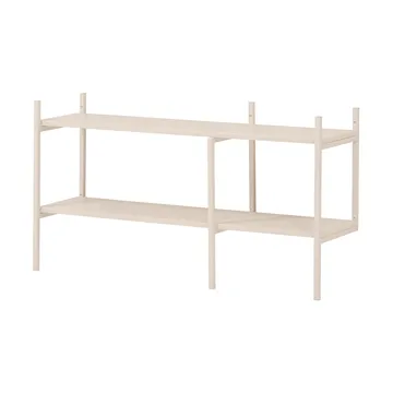 Meuble TV Portal 123 cm - Off-white - TÔNN furniture