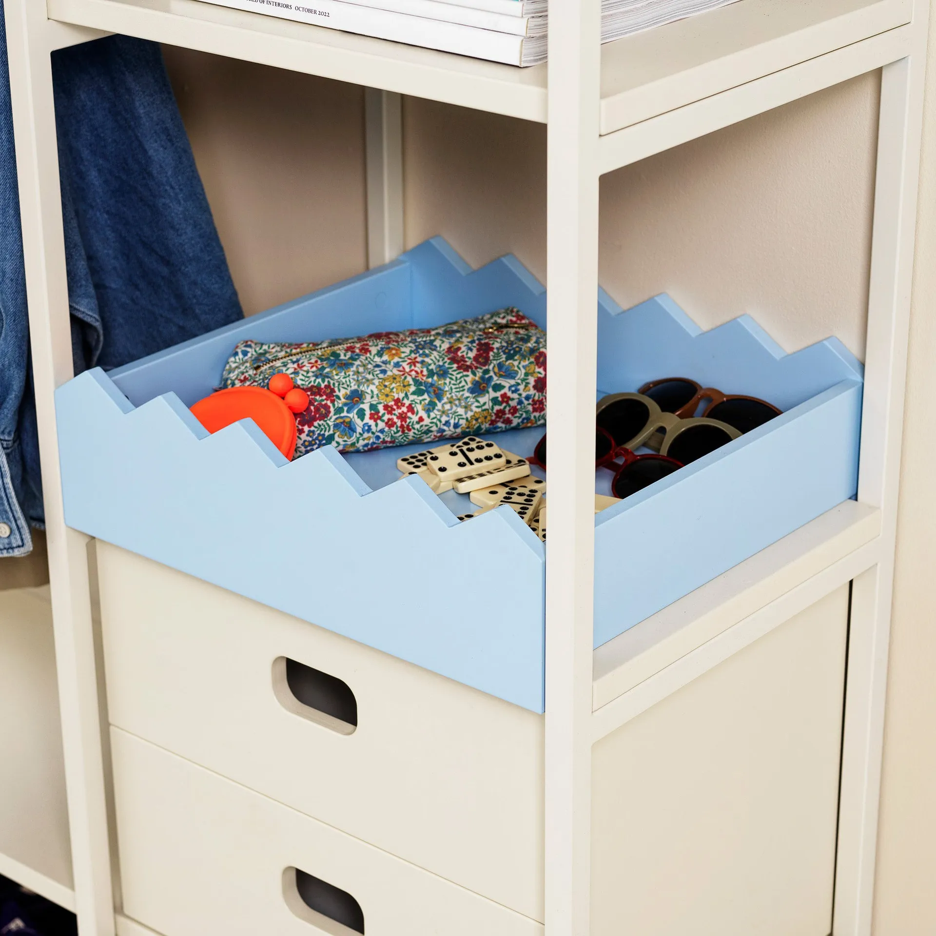 Plateau Hug 35x41 cm, Sky blue TÔNN furniture