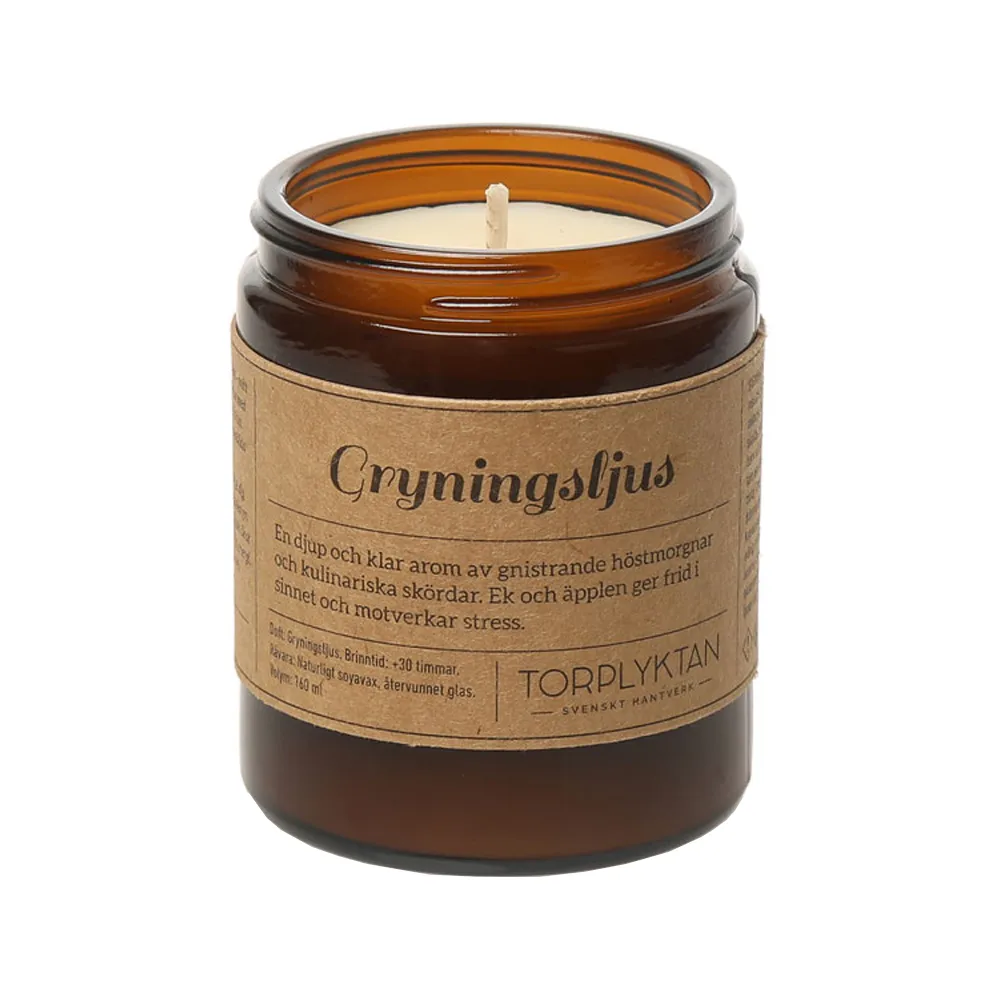 Bougie parfumée Quatre Saisons, gryningsljus (lumière de l’aube) Torplyktan