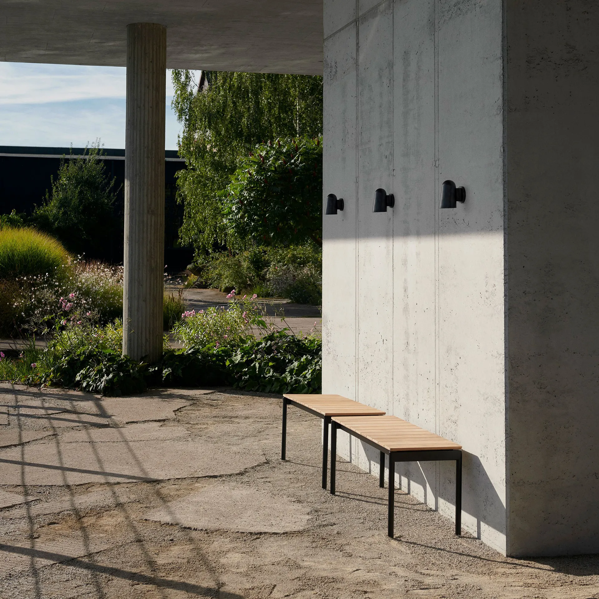 Applique murale Solid SC105, Bronzed brass &Tradition