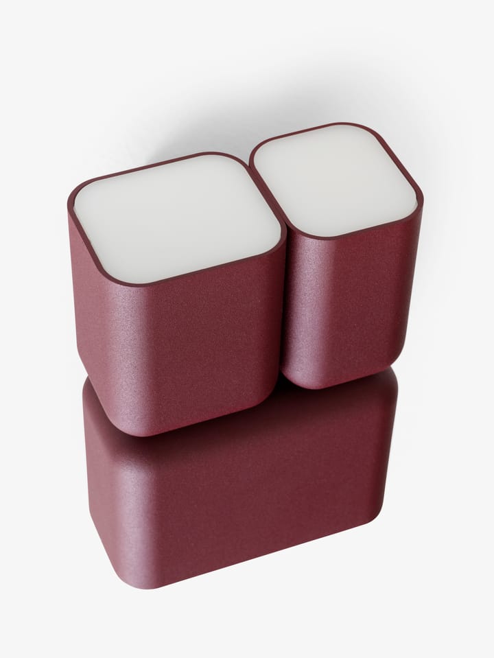 Applique murale Tabata LN10, Dark burgundy &Tradition