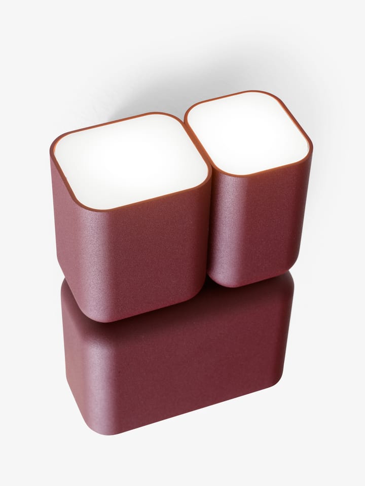Applique murale Tabata LN10, Dark burgundy &Tradition