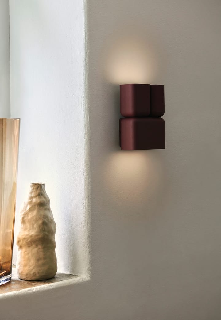 Applique murale Tabata LN10, Dark burgundy &Tradition