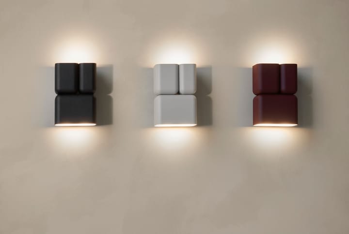 Applique murale Tabata LN10, Dark burgundy &Tradition